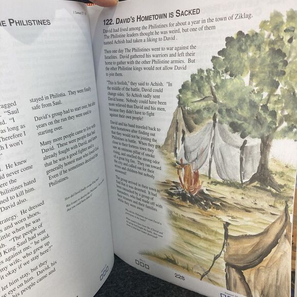 The Children's Bible Day By Day 365 Bible Stories Illustrated Hard Cover 2005 - Picture 6 of 15